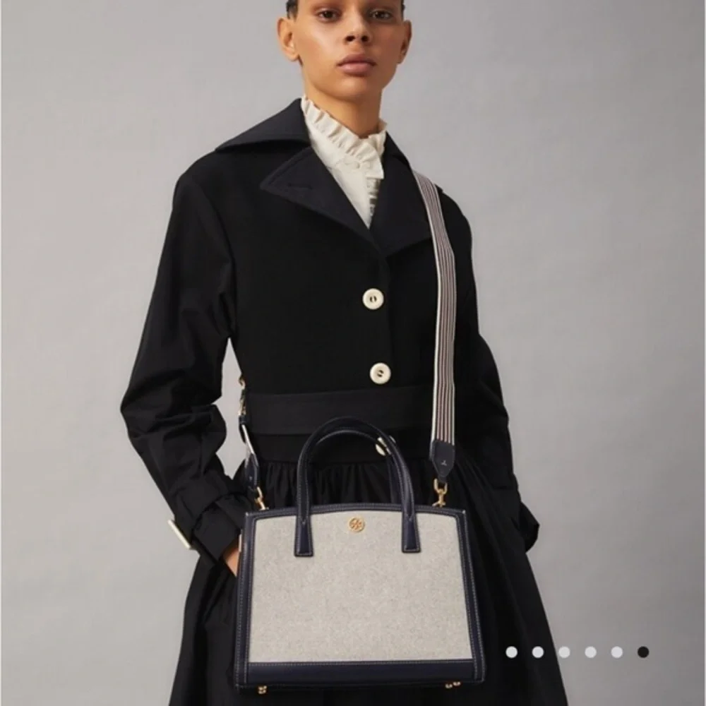 Tory Burch Small Walker Canvas Satchel